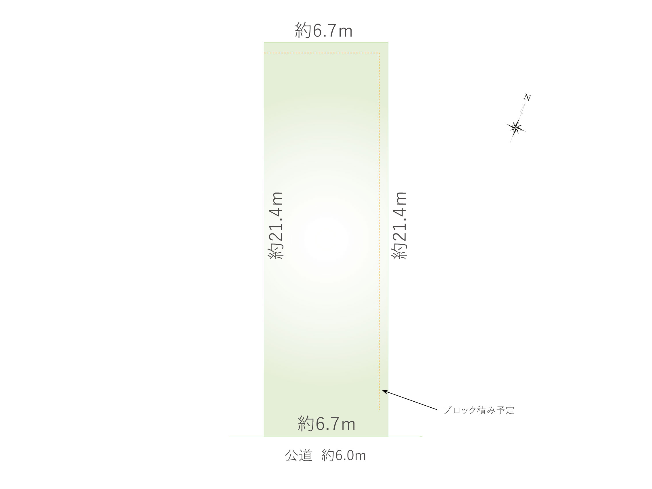 区画割図