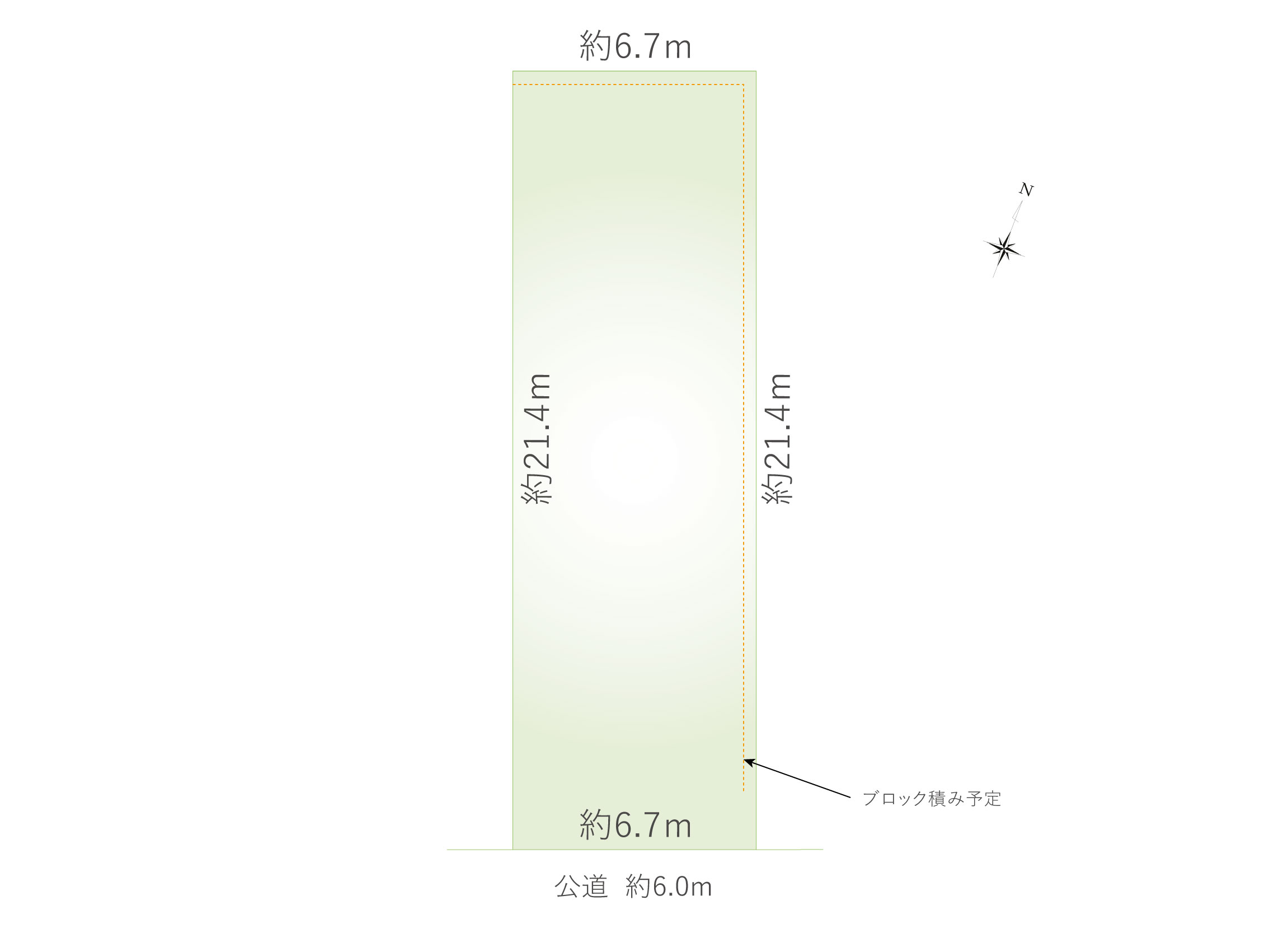 区画割図