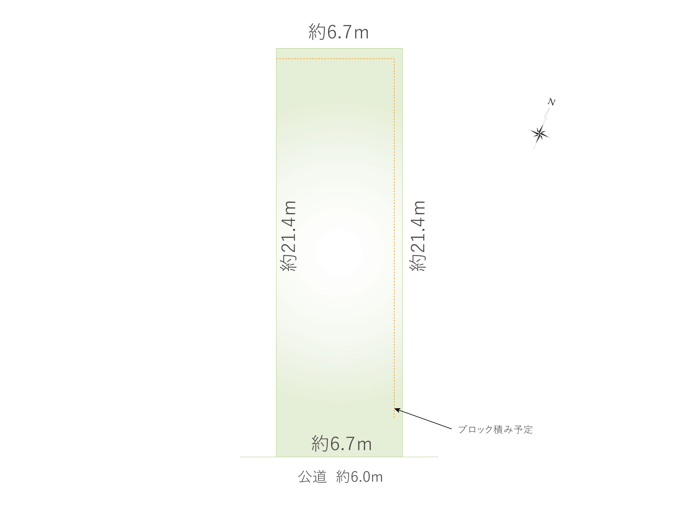 区画割図