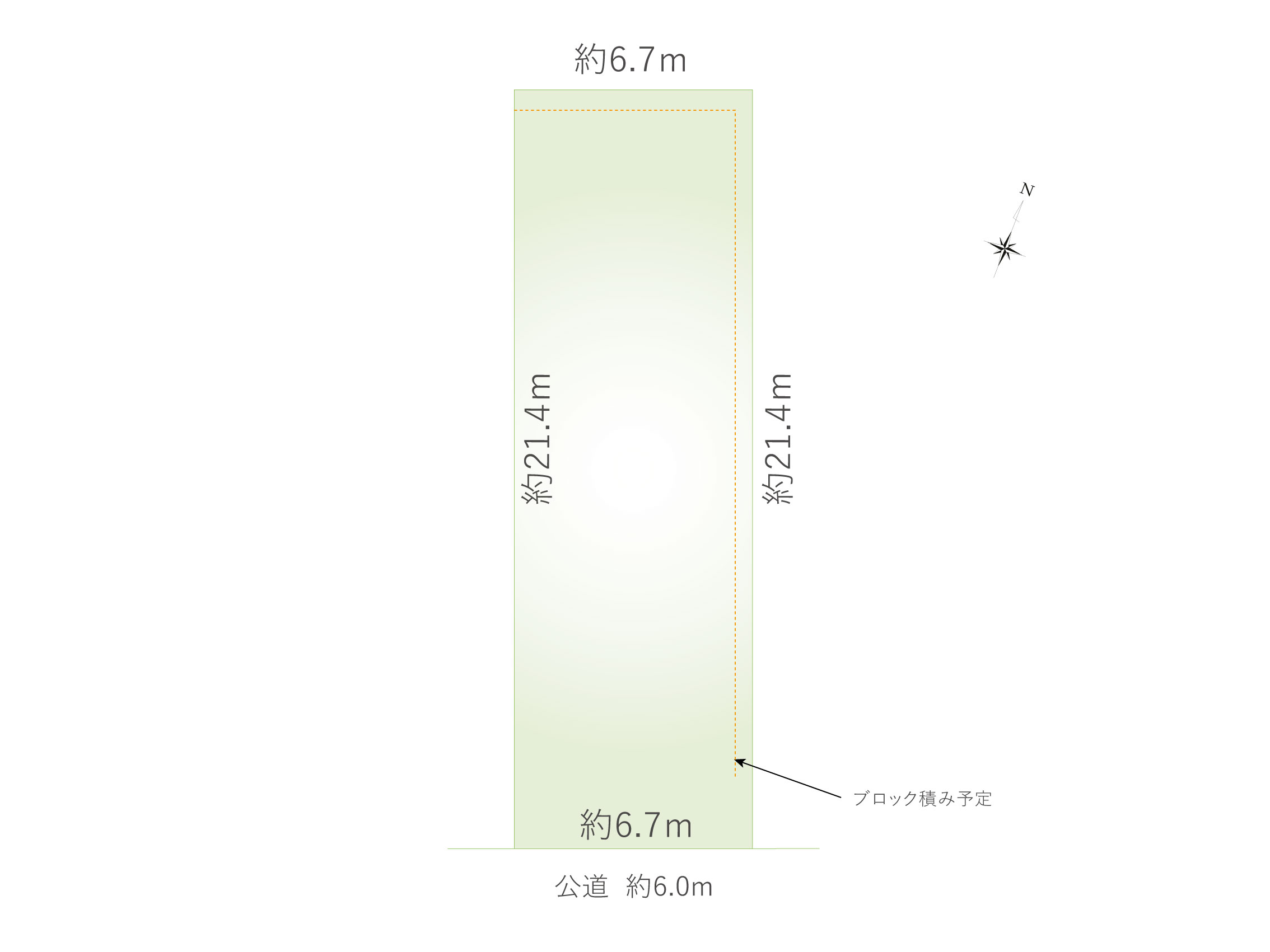 区画割図