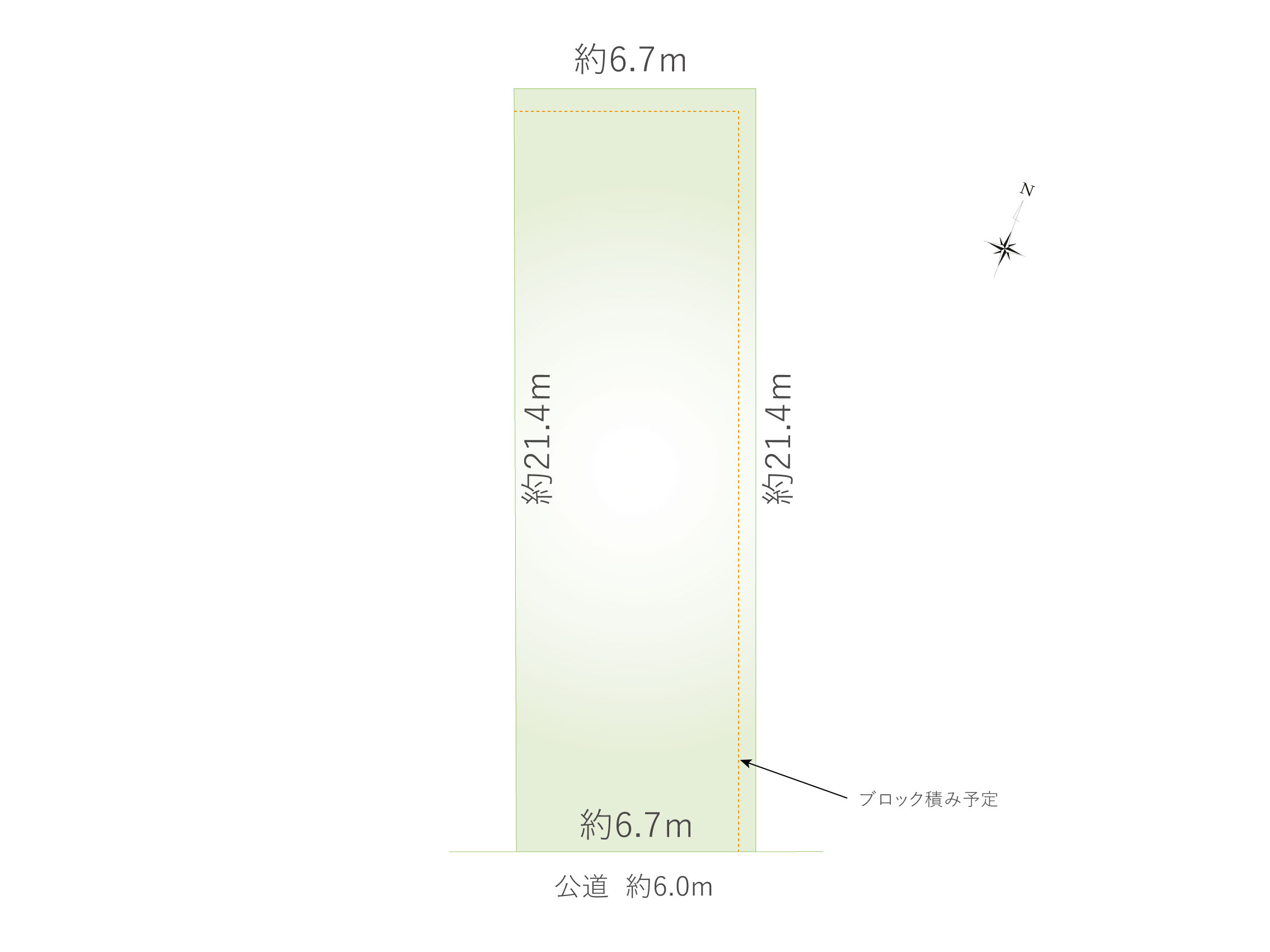 区画割図