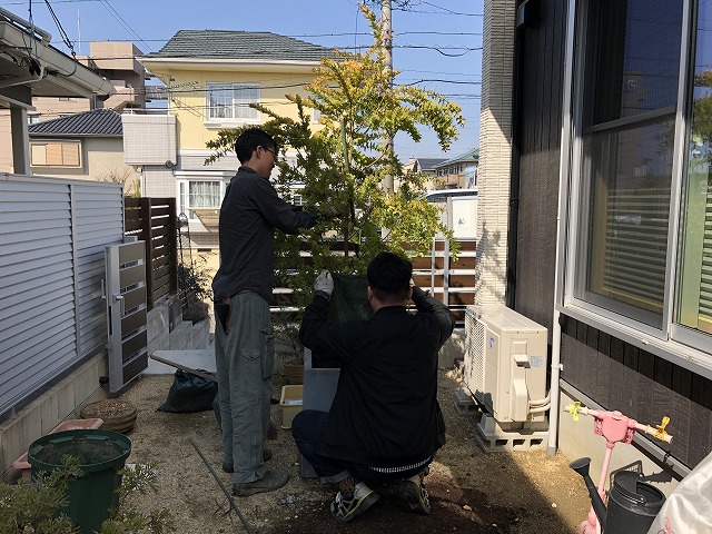 シンボルツリー植樹と刈谷市稲葉町現地説明会