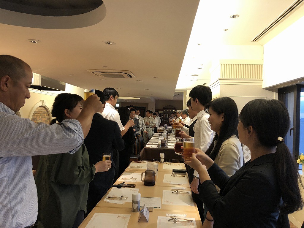 期首の決起大会とトレンタノーベ