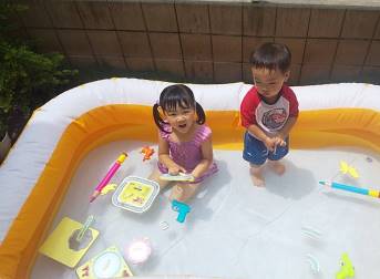新居での、夏の思い出