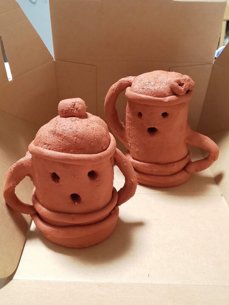埴輪、つくりました。