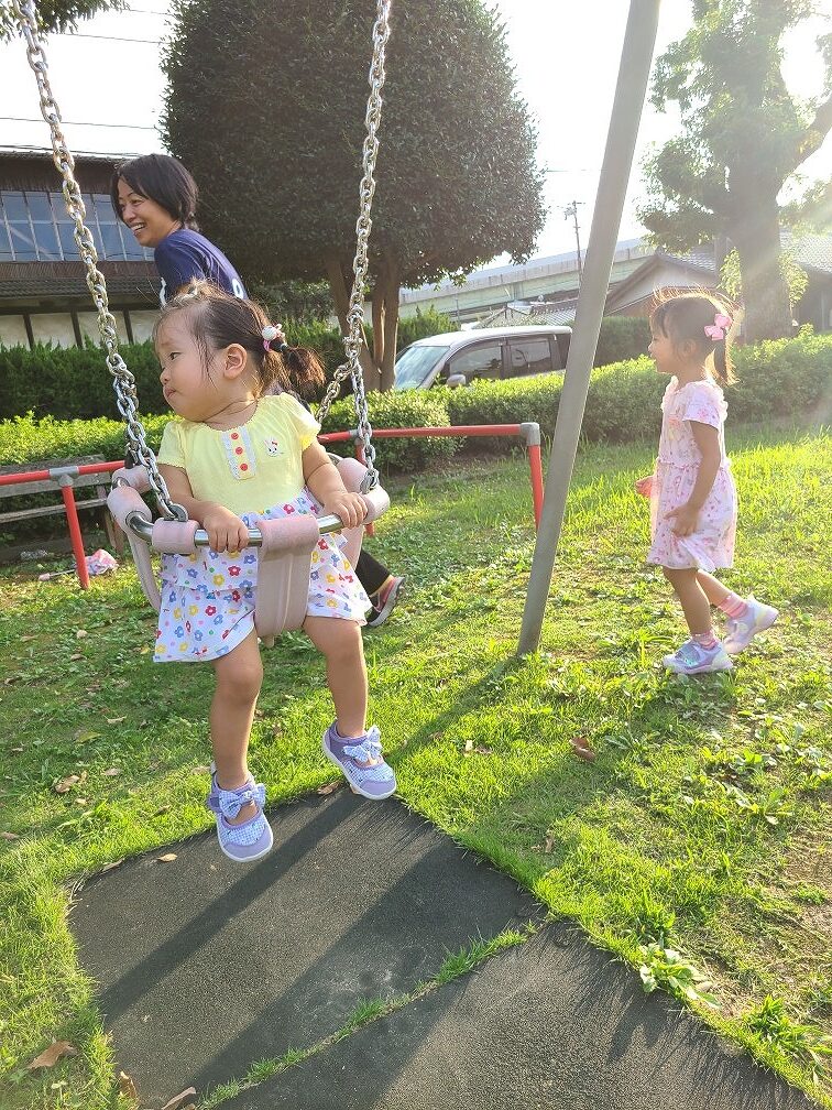 外で体を動かしましょう！