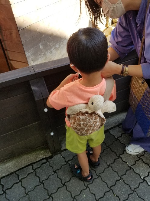 当面そっとして欲しいな…というお願い