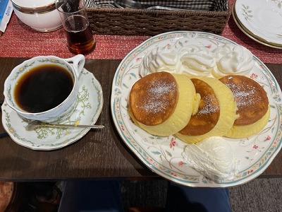 米粉のパンケーキ
