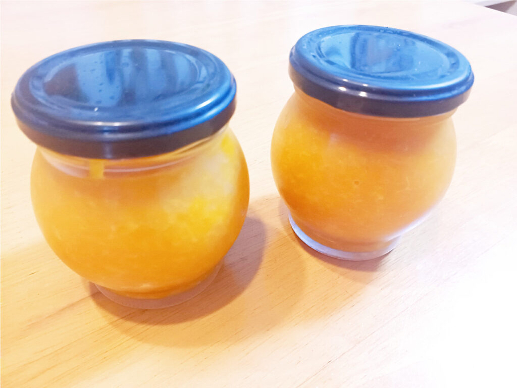手作りみかんジャム作り