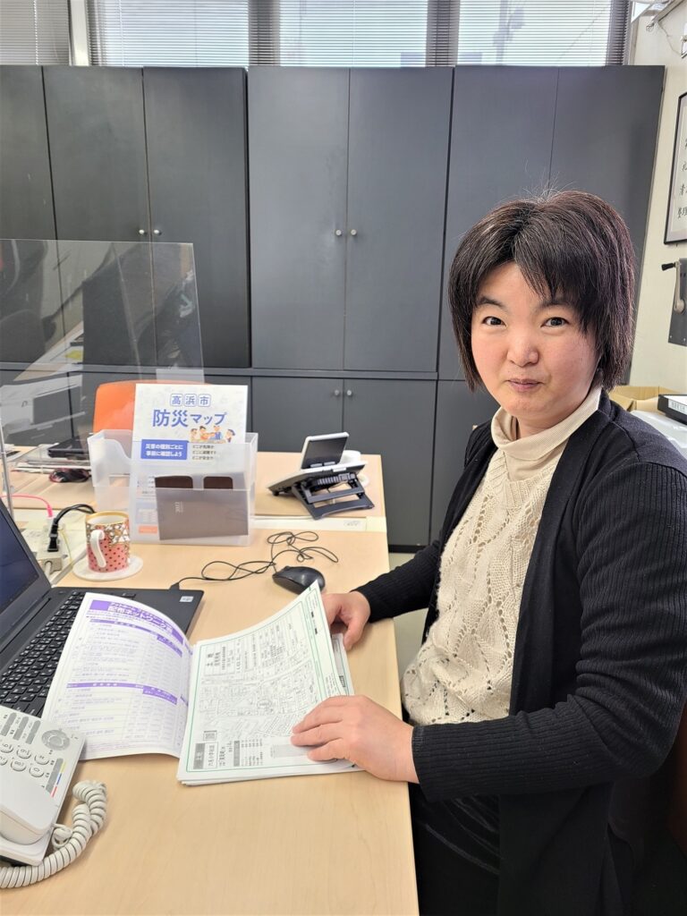 太陽ハウジングのスタッフインタビュー【用地課・杉浦弘子】