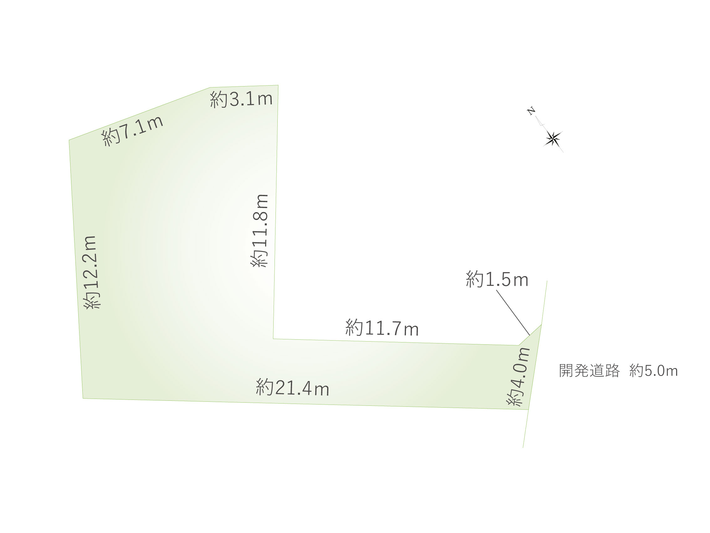 区画割図