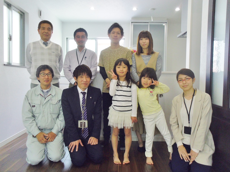 イメージ通りの家ができてとても満足しています。