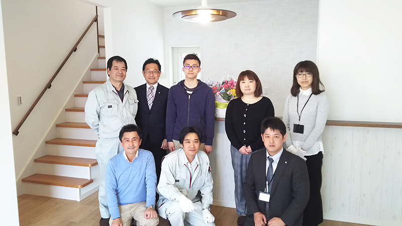 安心して住める家作りができました。