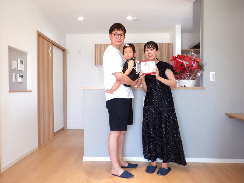 楽しい家づくり。こだわりは、生活しやすい“くるくる回れる動線”。