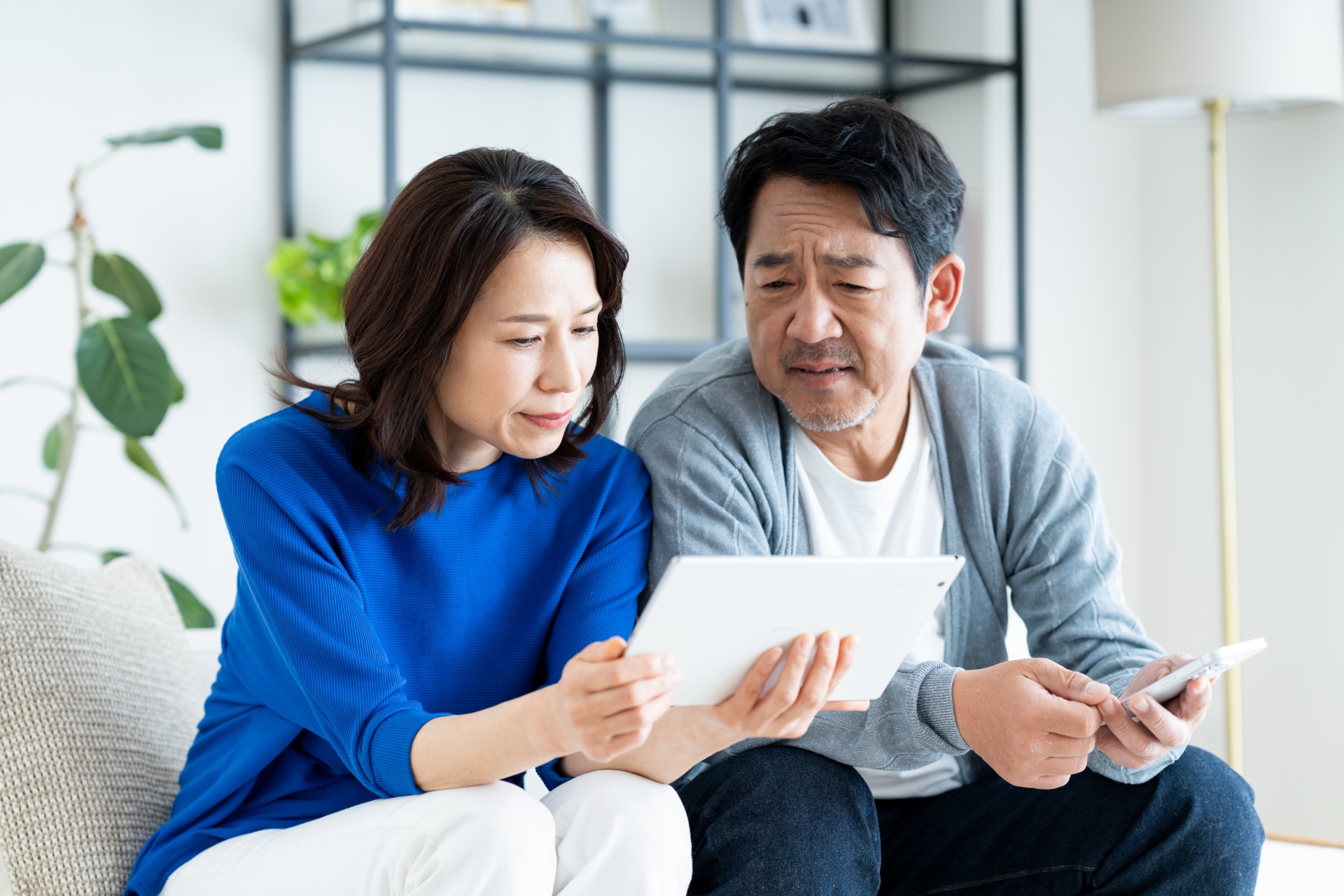 これからの暮らしについて考えるご夫婦